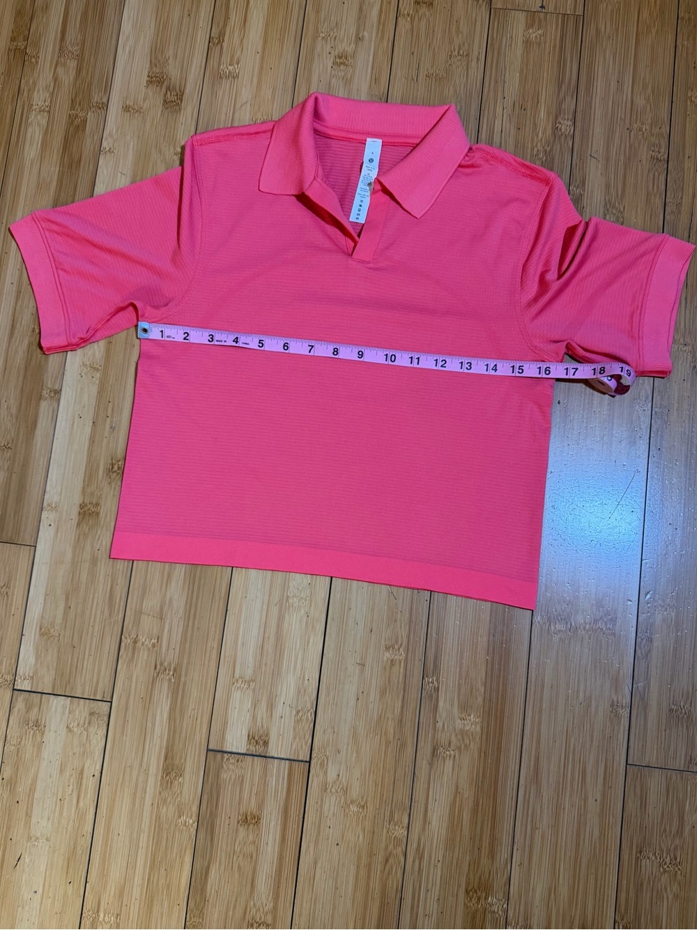 NWOT Lululemon Swiftly Tech Relaxed-Fit Polo
Shirt In Lip Gloss Size 4 - Picture 8 of 13